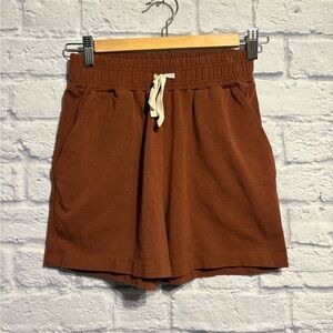 Jax and Lennon Brown Women's Shorts XS